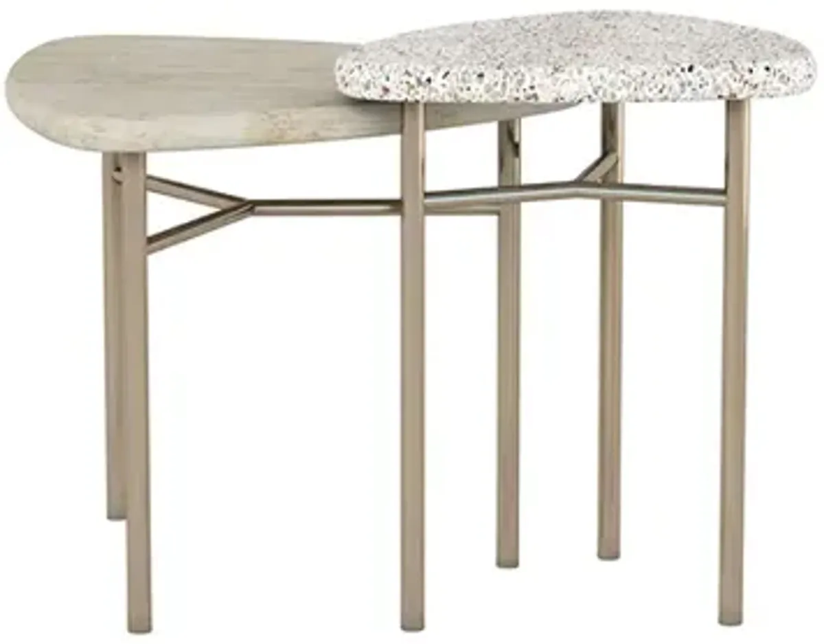 Cotiere 2-Piece Bunching End Tables