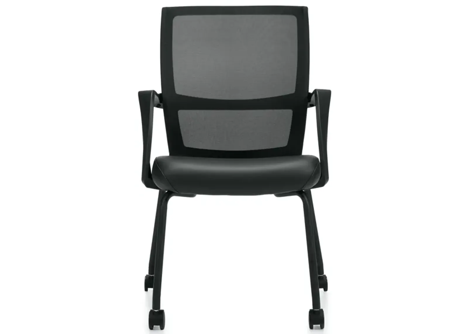 Low Back Mesh Chair with Arms