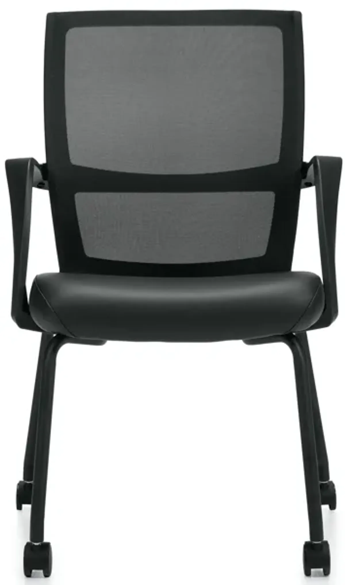 Low Back Mesh Chair with Arms