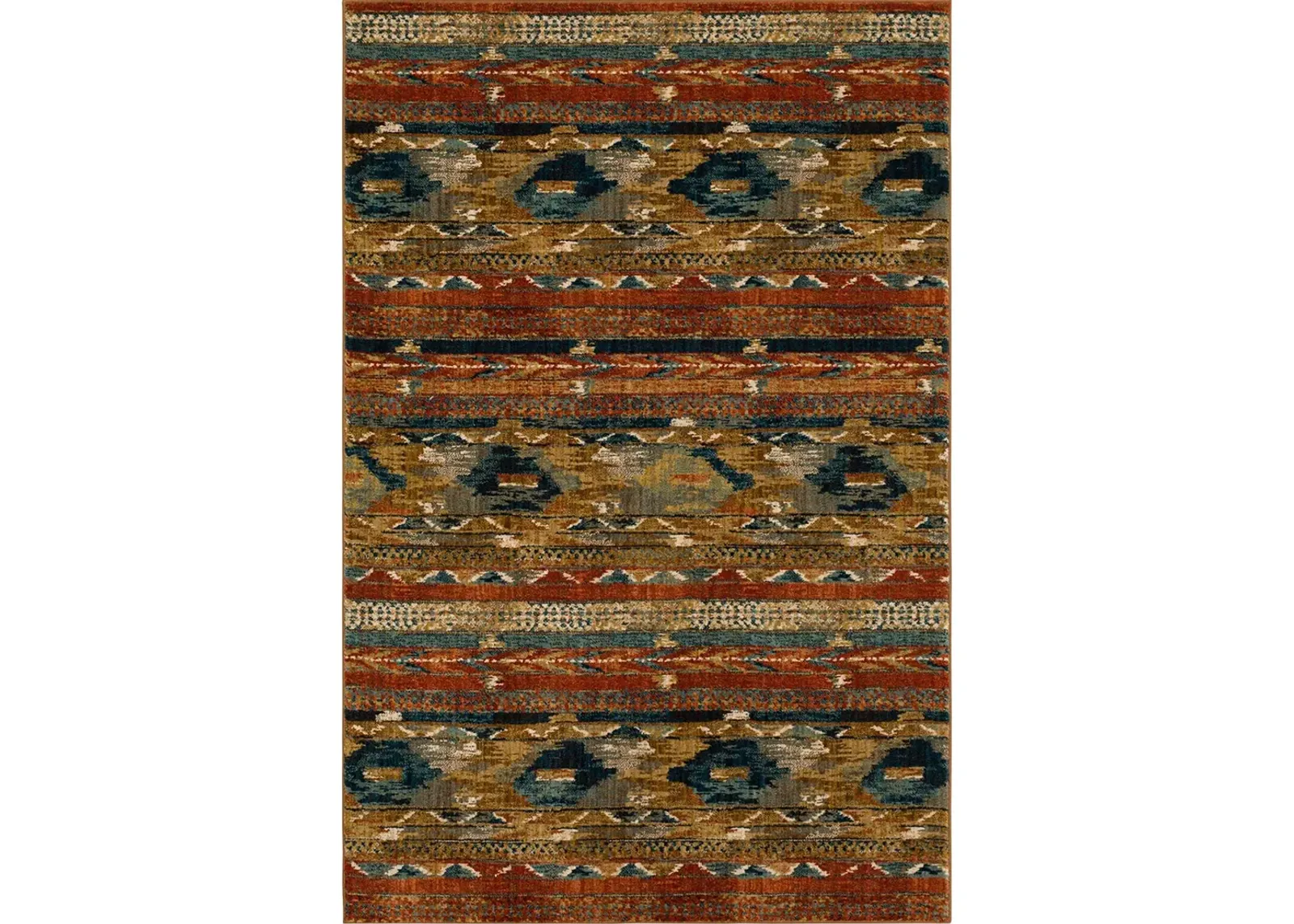 Spice Market Infused Aquamarine 2' X 3' Rug