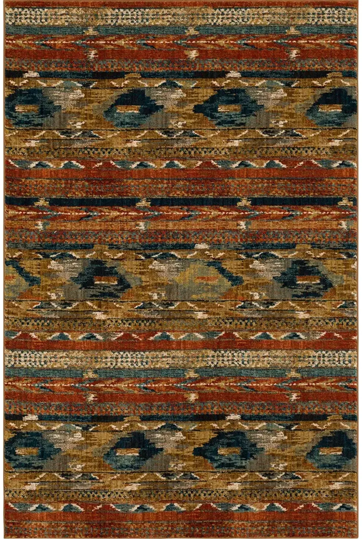 Spice Market Infused Aquamarine 2' X 3' Rug