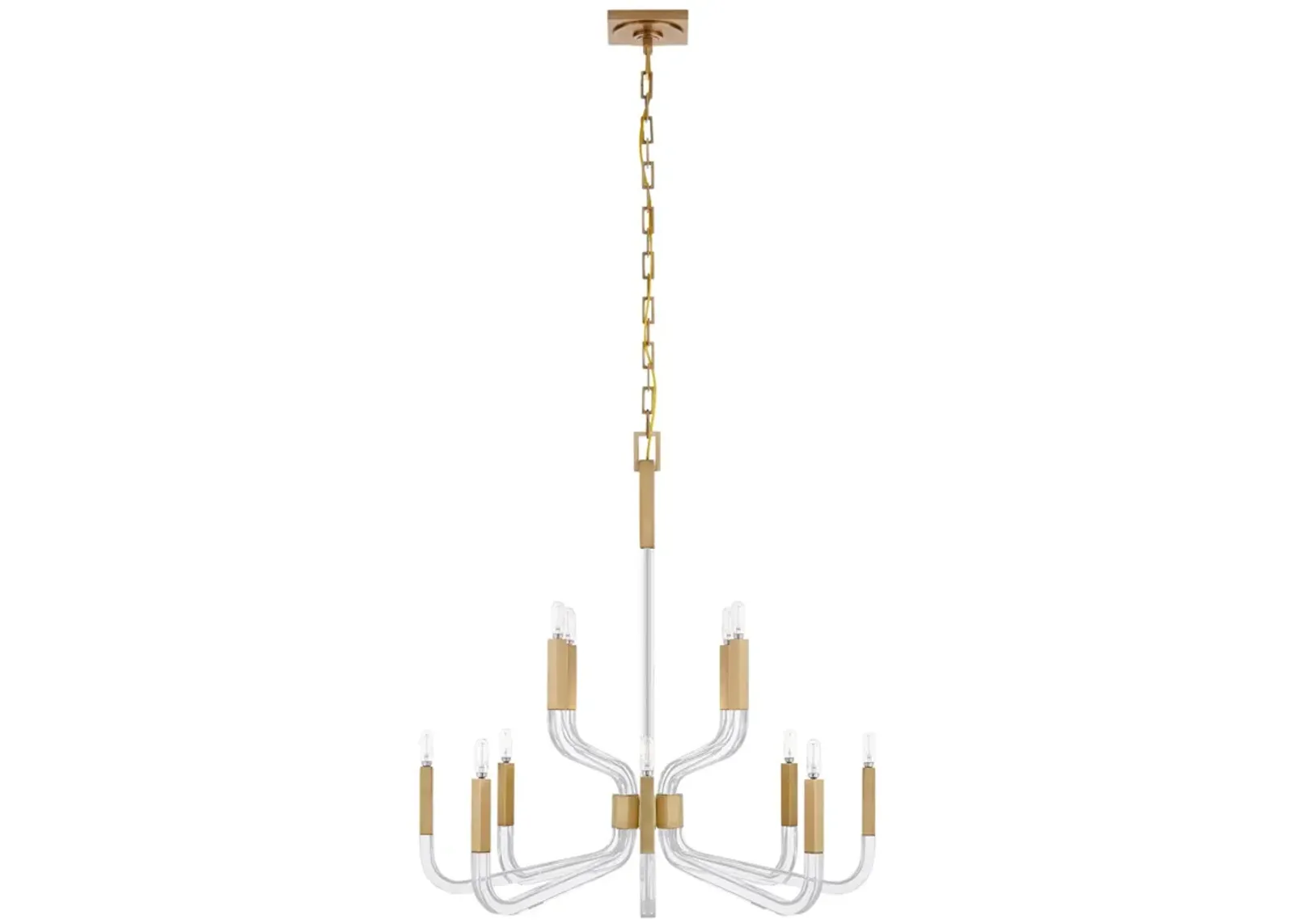 Reagan Med 2 Tier Chandelier