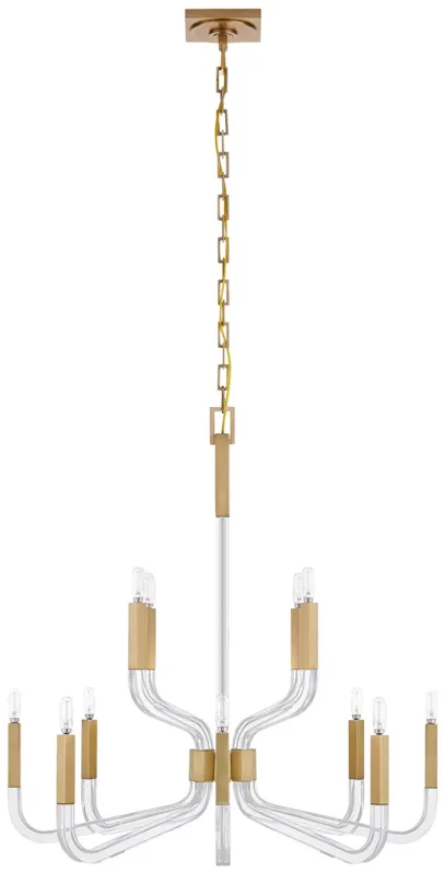 Reagan Med 2 Tier Chandelier