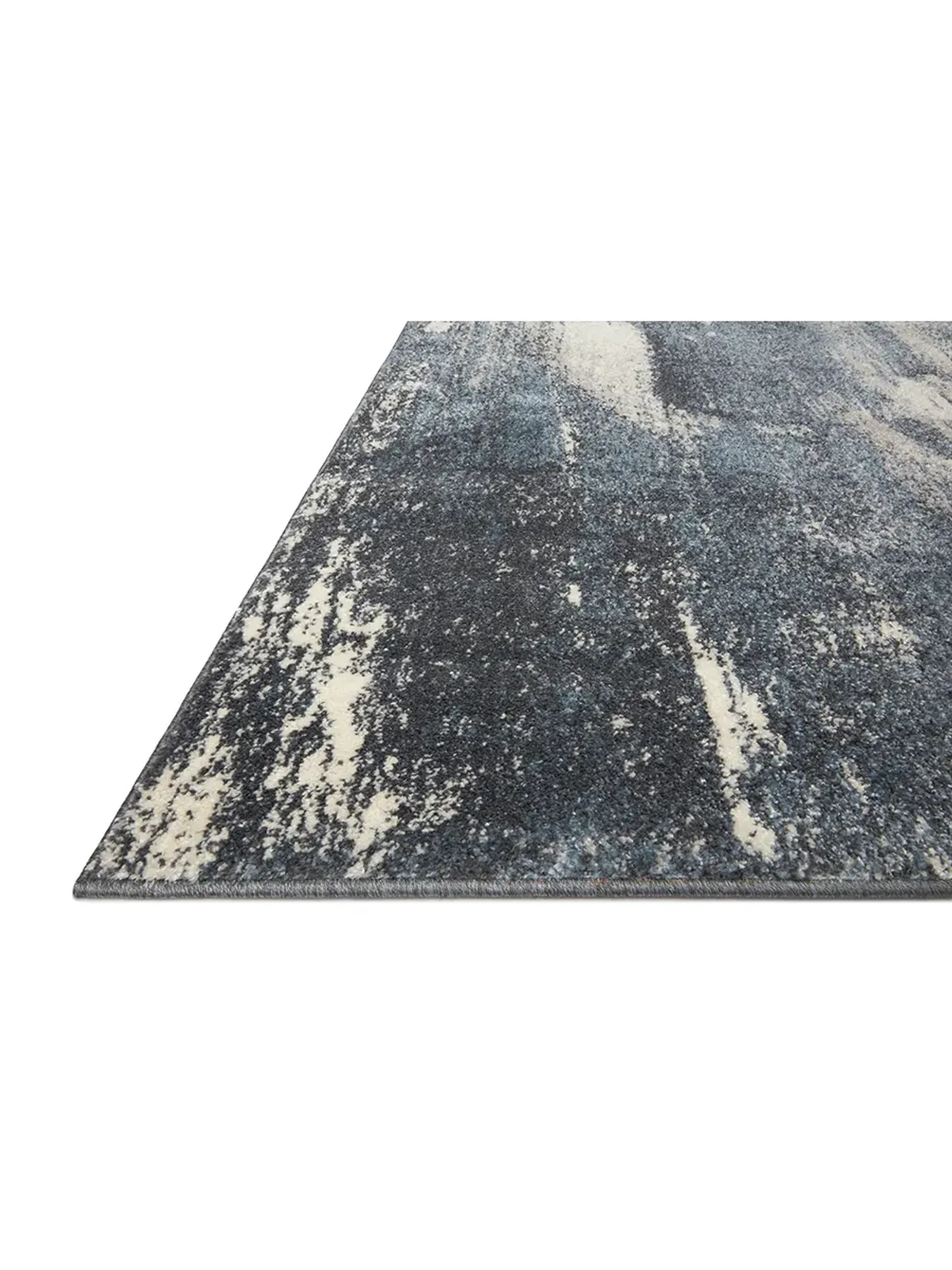 Spirit SPI04 Indigo/Ivory 6'7" x 9'3" Rug