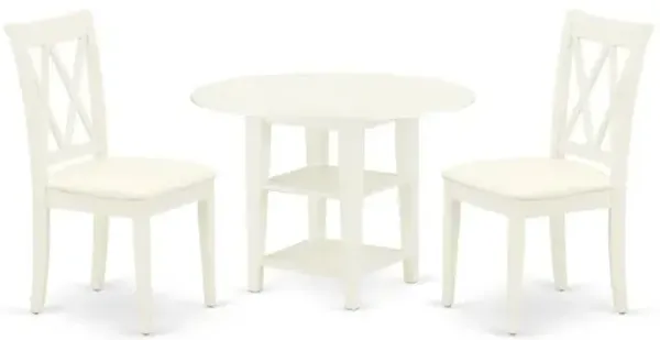 Dining Room Set Linen White