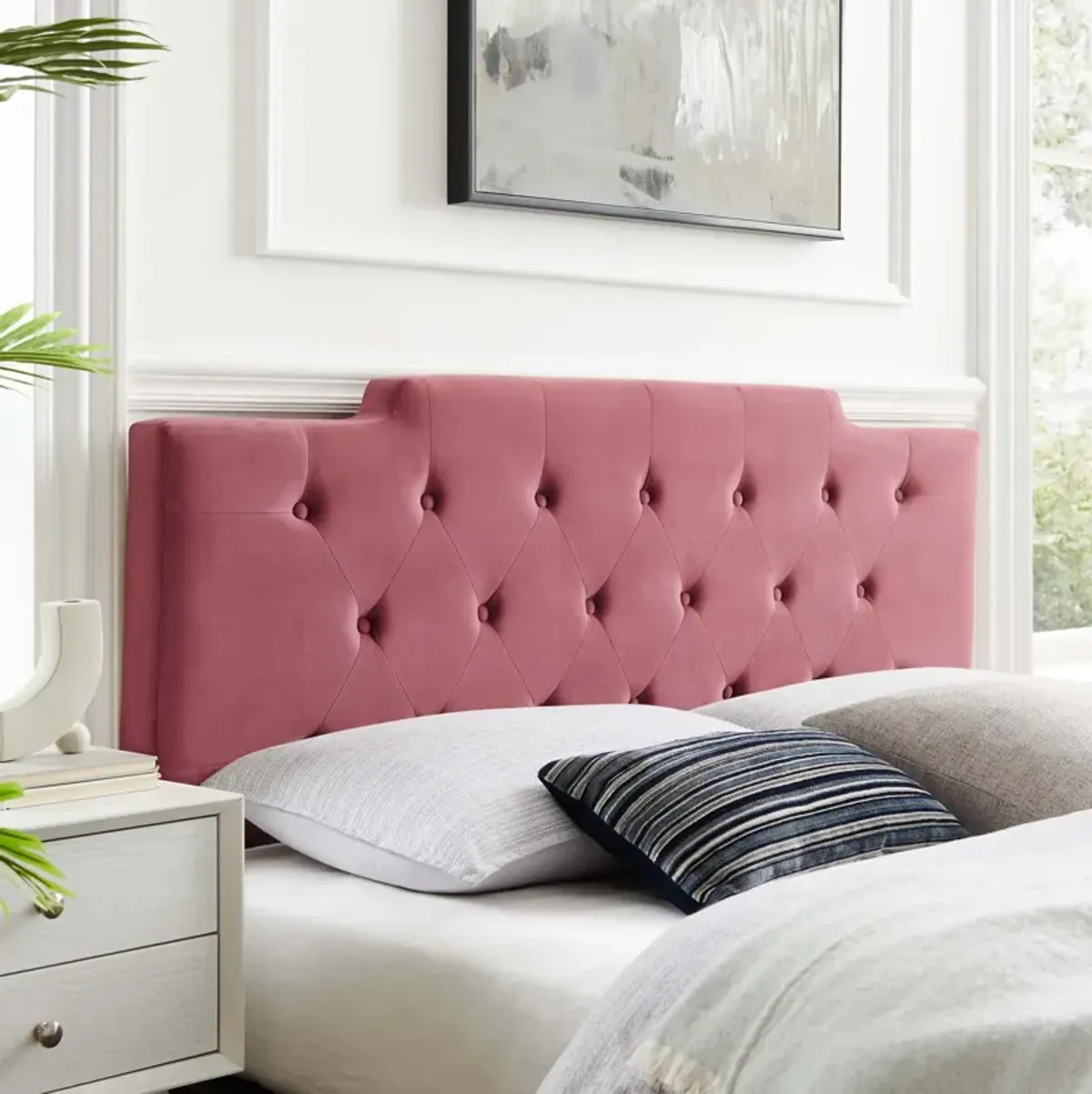 Modway - Juliet Tufted King/California King Performance Velvet Headboard