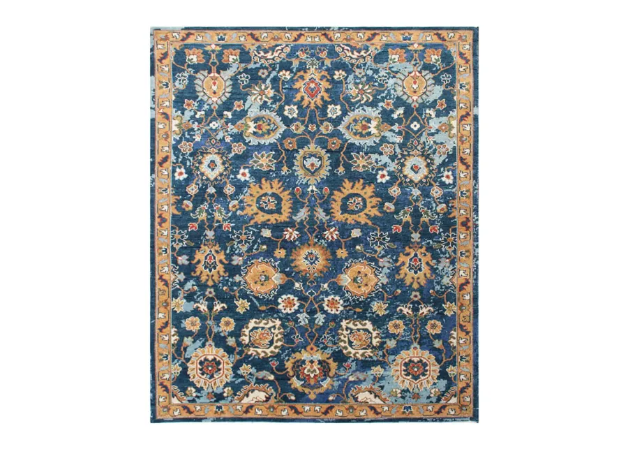 Polaris POL42555 Navy 10" x 14" Rug