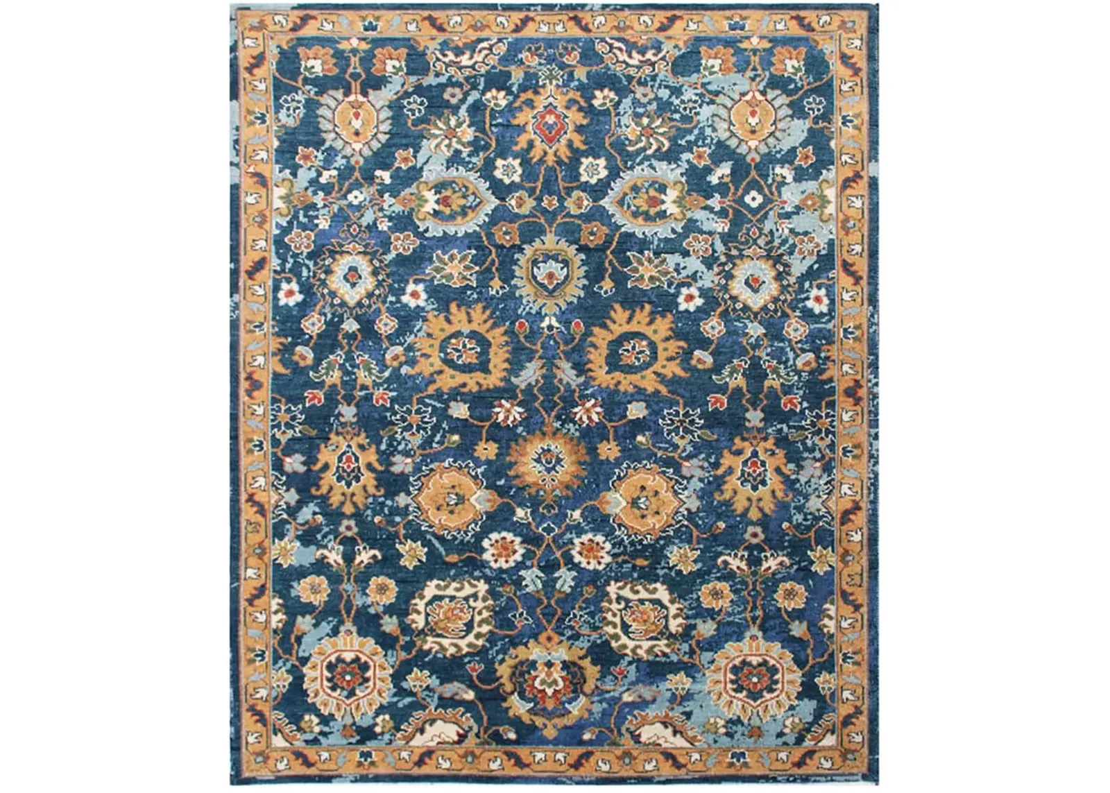 Polaris POL42555 Navy 10" x 14" Rug