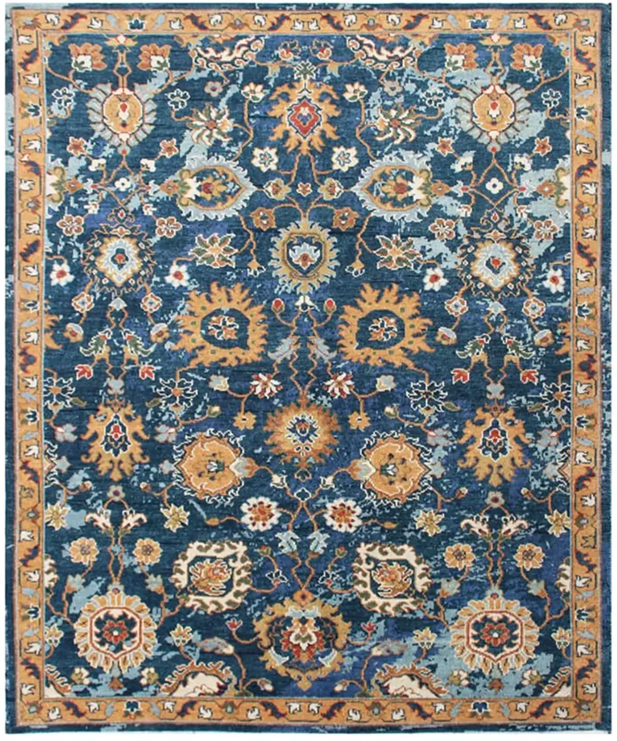 Polaris POL42555 Navy 10" x 14" Rug