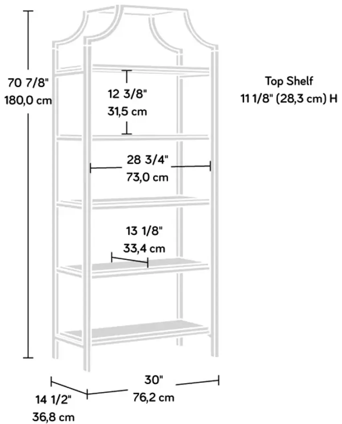 International Lux Bookcase