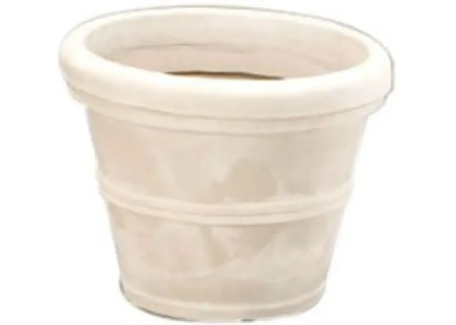 QuikFurn 12-inch Diameter Poly Resin Round Planter