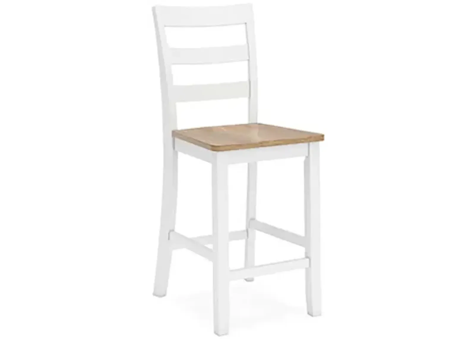 Gesthaven Counter Height Barstool- White