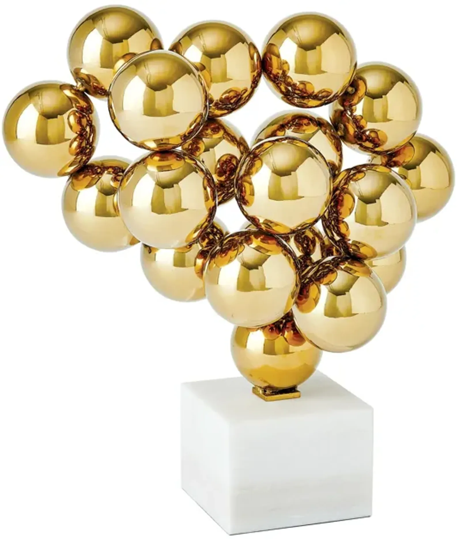 Sphere Brass Sculpture