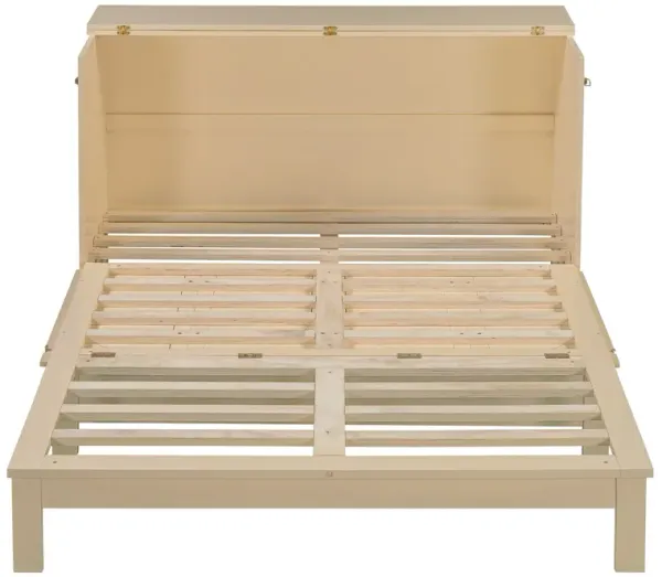 Merax Murphy Bed Cabinet with Drawers