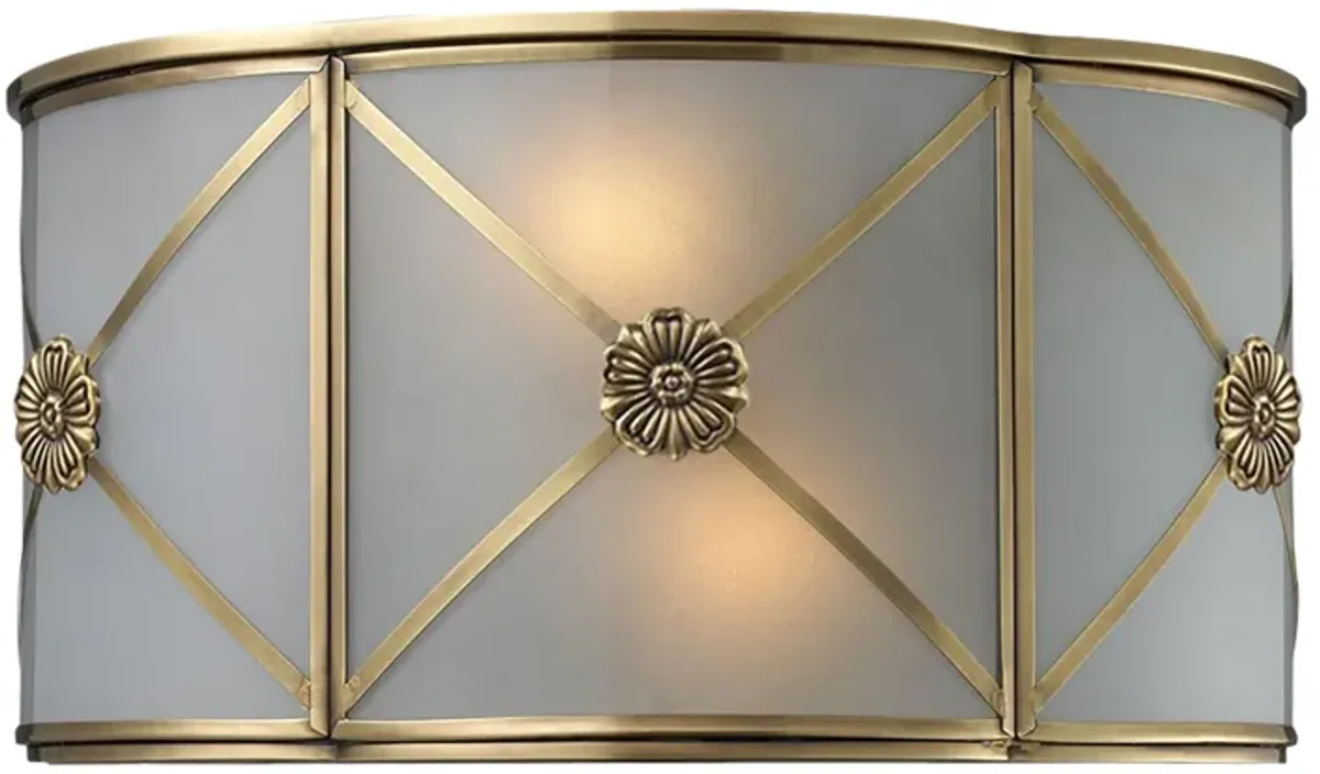 Preston 6.5'' High 2-Light Sconce