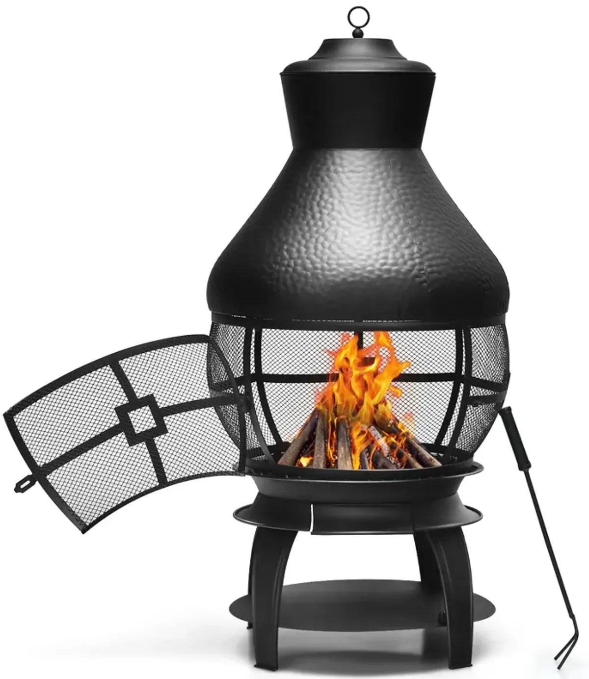 Patio Wood Burning Chimneys Fireplace