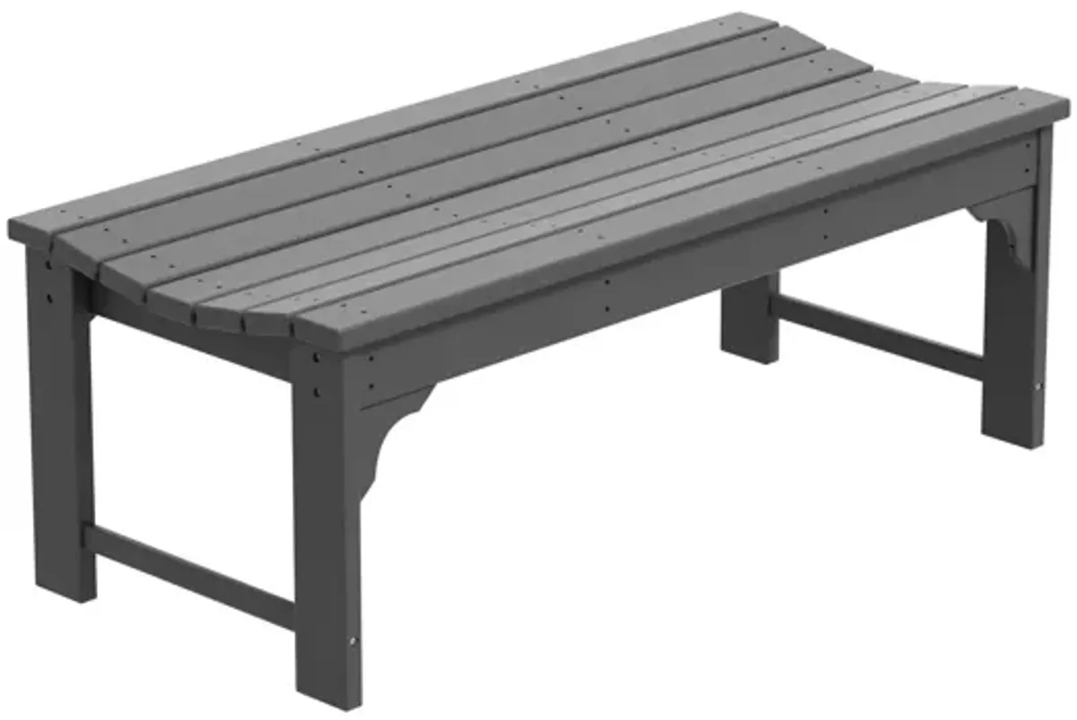 WestinTrends Backless All-Weather Outdoor Bench