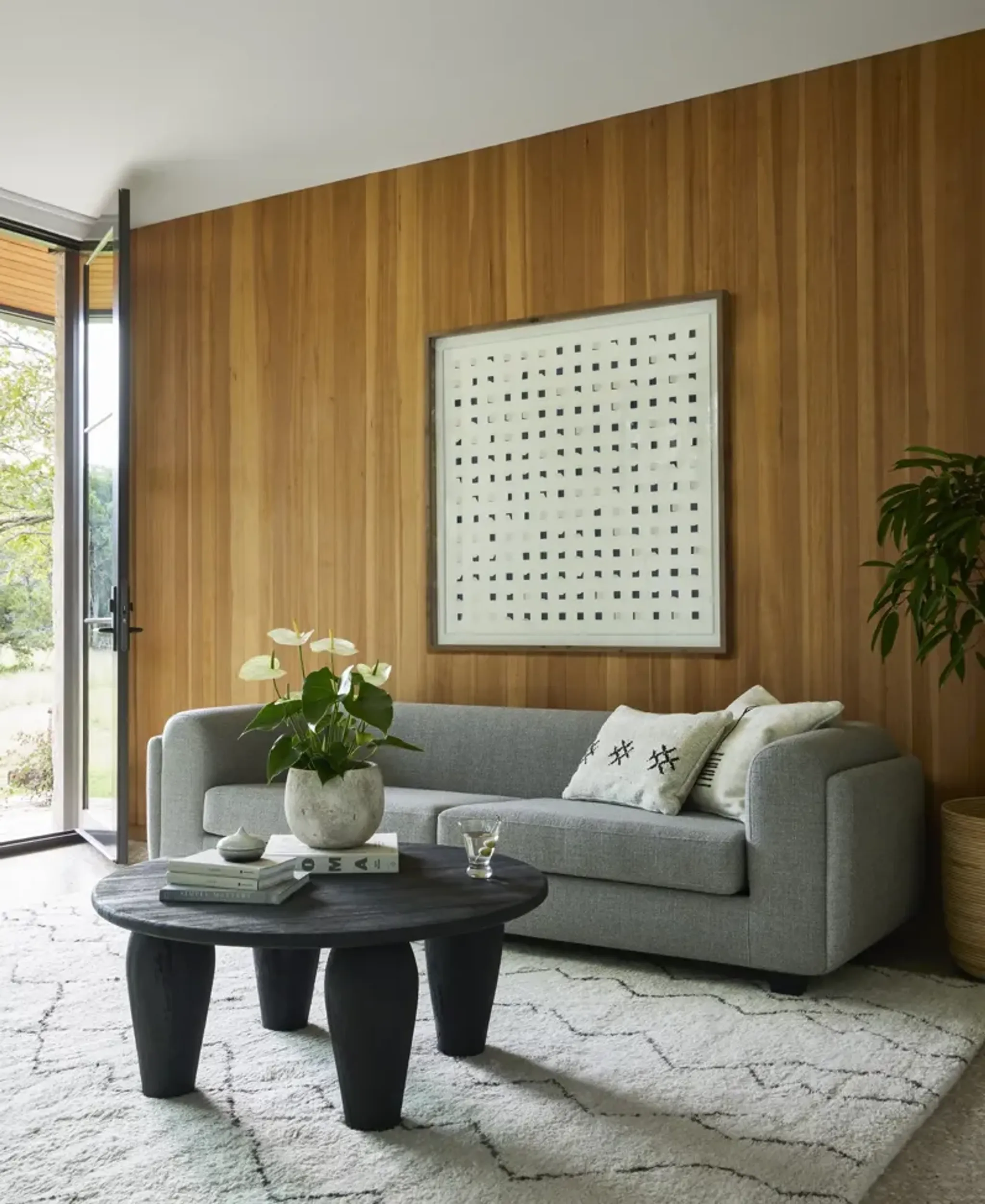 See Through Blue Mathis Home | Furniture.com