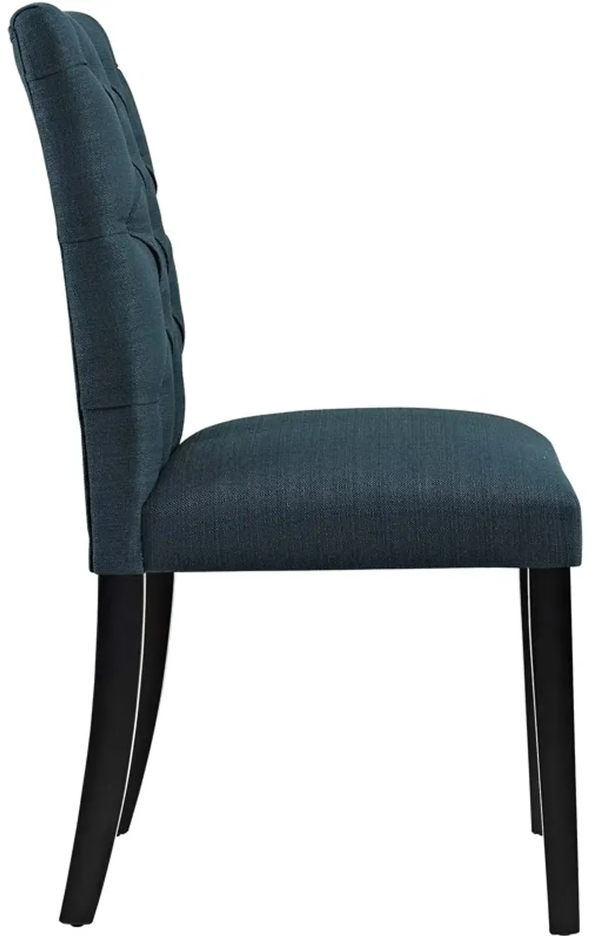 Duchess Button Tufted Fabric Dining Chair