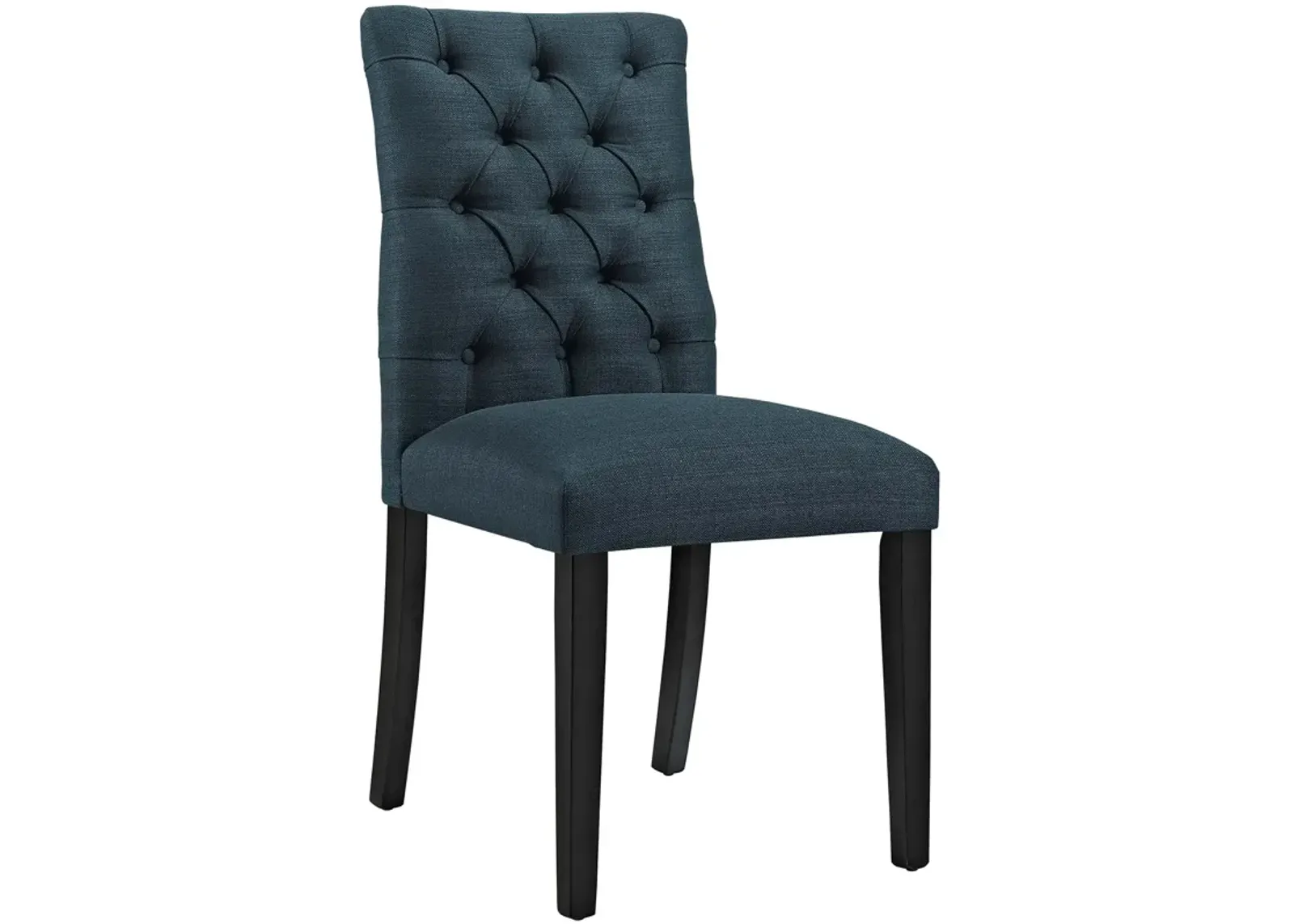 Duchess Button Tufted Fabric Dining Chair