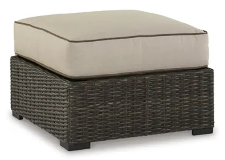 Coastline Bay Ottoman with Cushion