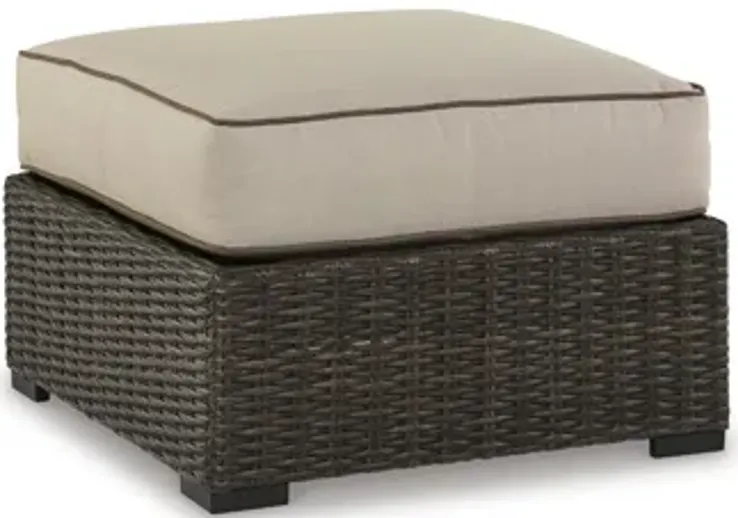 Coastline Bay Ottoman with Cushion