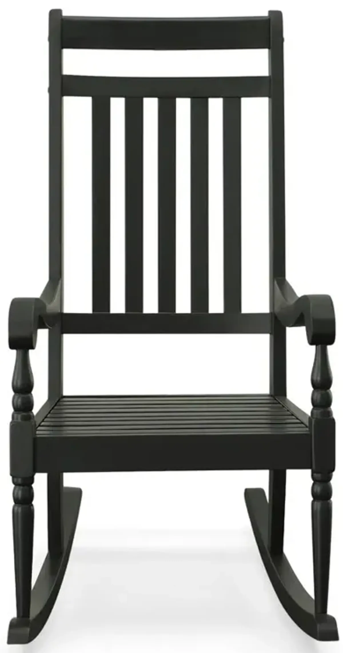 Carolina Living Belmont Outdoor Slat Rocker - Black