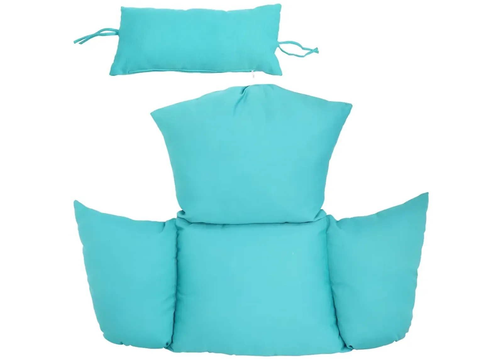 Sunnydaze Penelope and Oliver Egg Chair Replacement Cushions