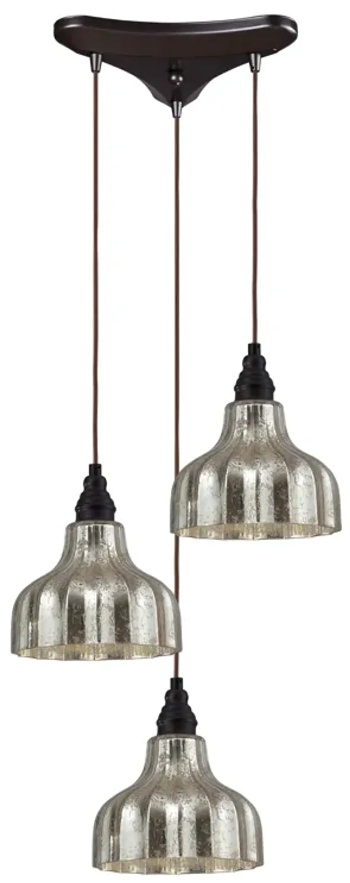 Danica 10" Wide 3-Light Mini Pendant