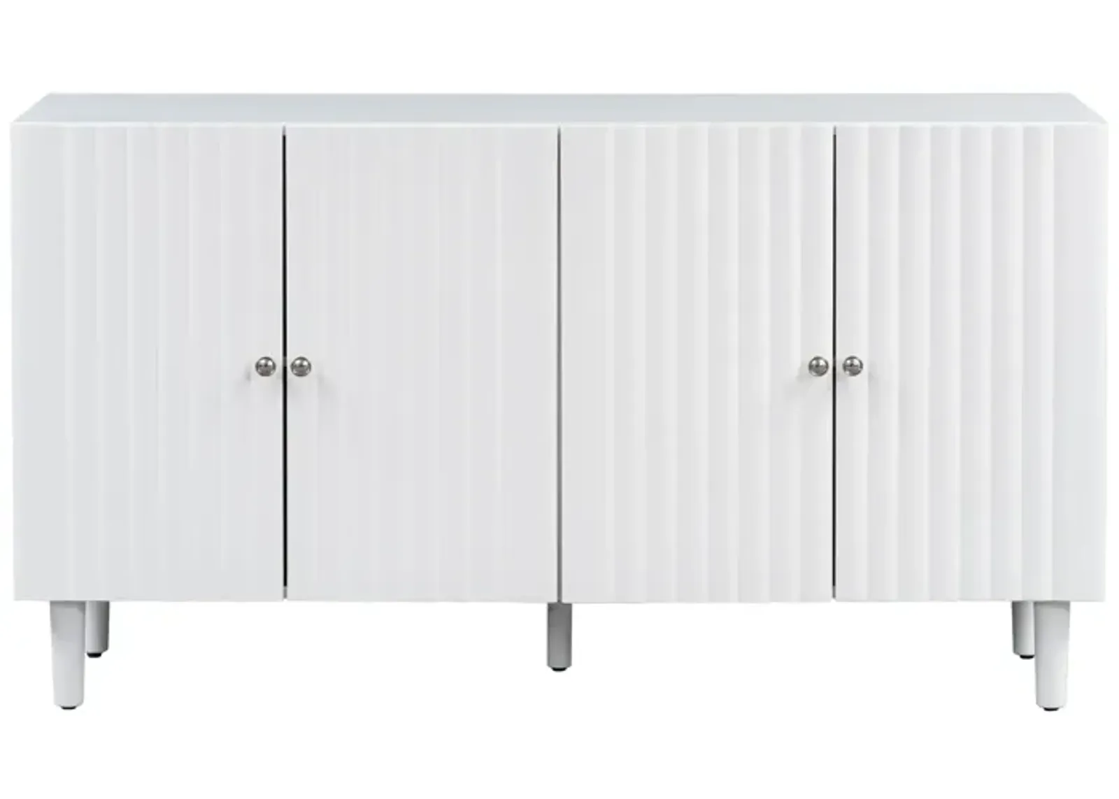 Merax Sideboard Storage Cabinet with 4 Doors