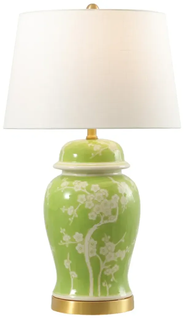 Gracie Ginger Jar Ceramic/Metal LED Table Lamp