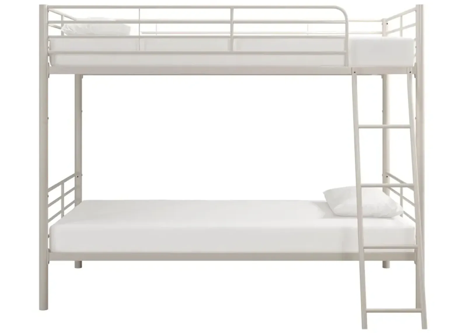 Daysi Convertible Twin over Twin Metal Bunk Bed