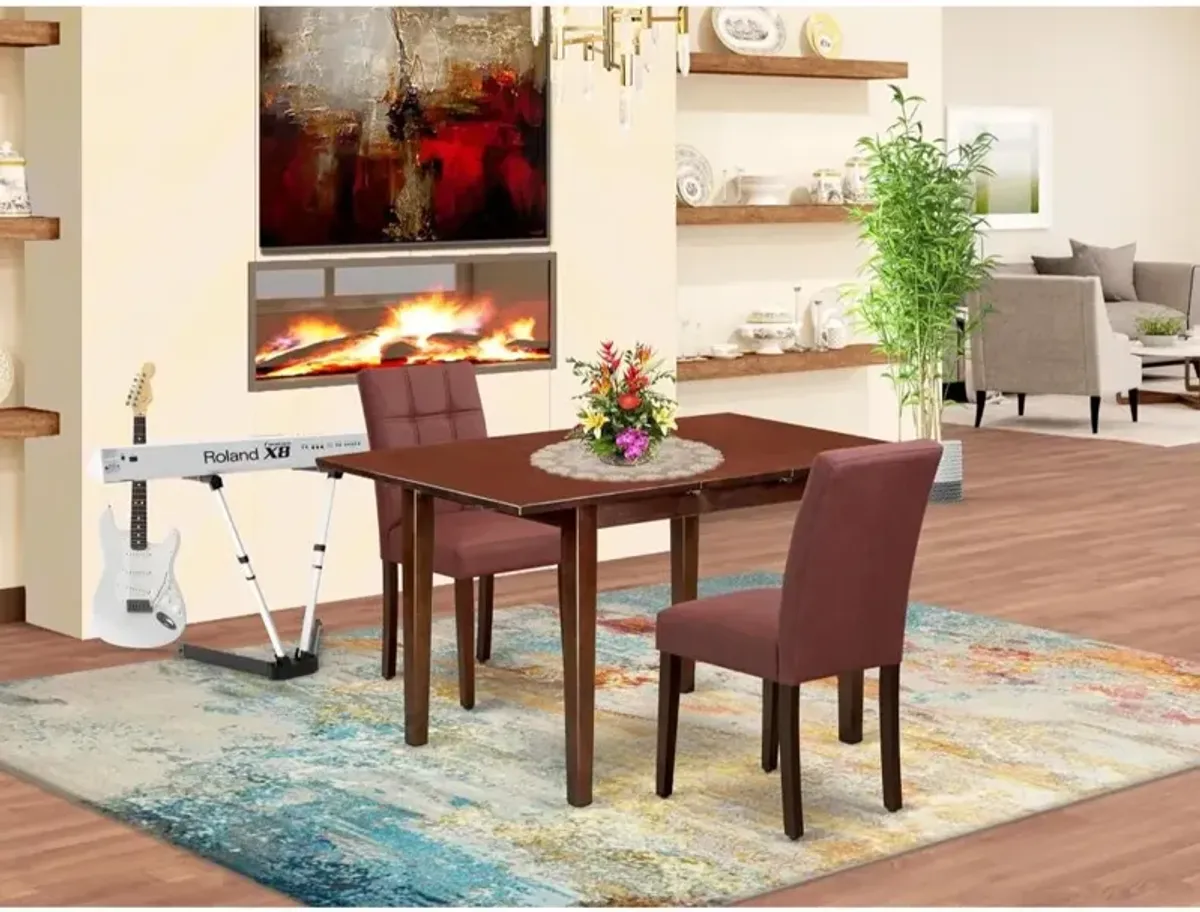 3 Piece Dining Table Set consists A Dining Table