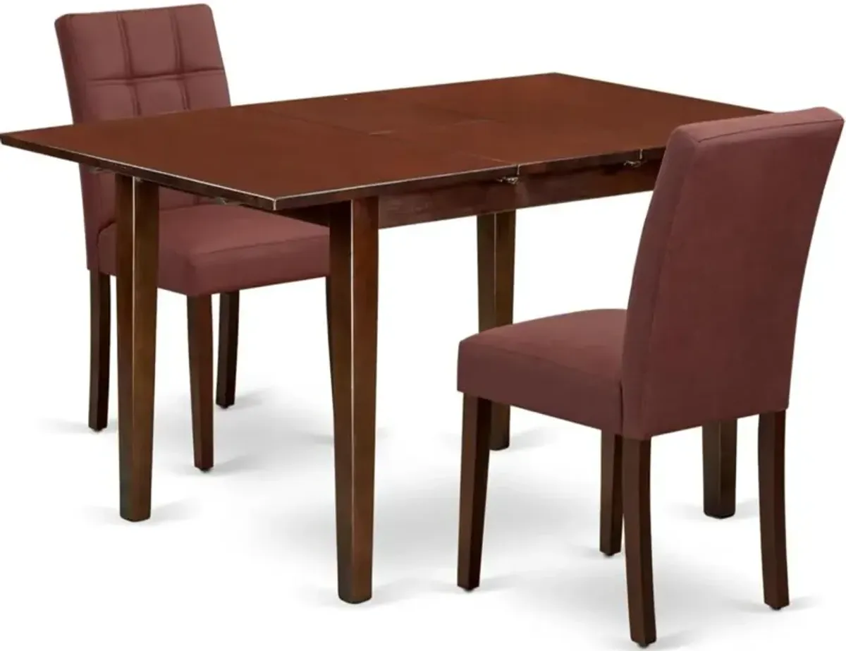 3 Piece Dining Table Set consists A Dining Table