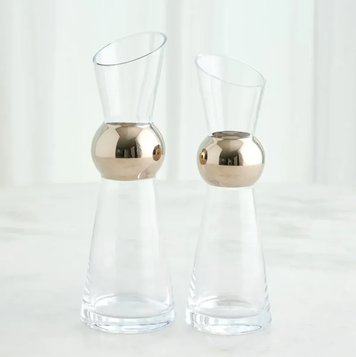 Metallic Orb Carafe