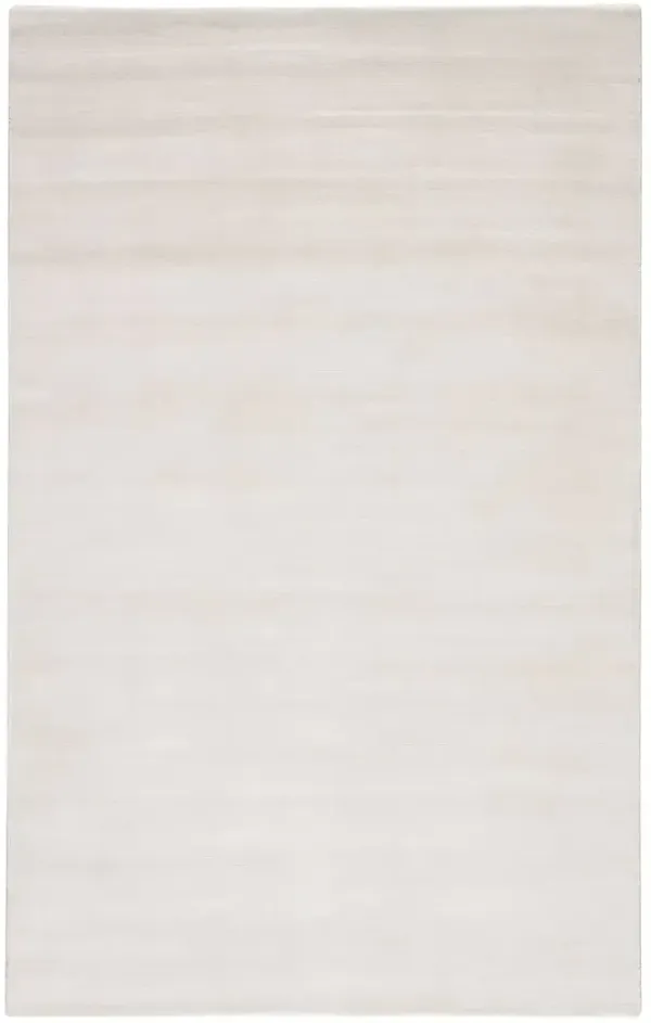 Yasmin Yasmin White 3' x 12' Runner Rug