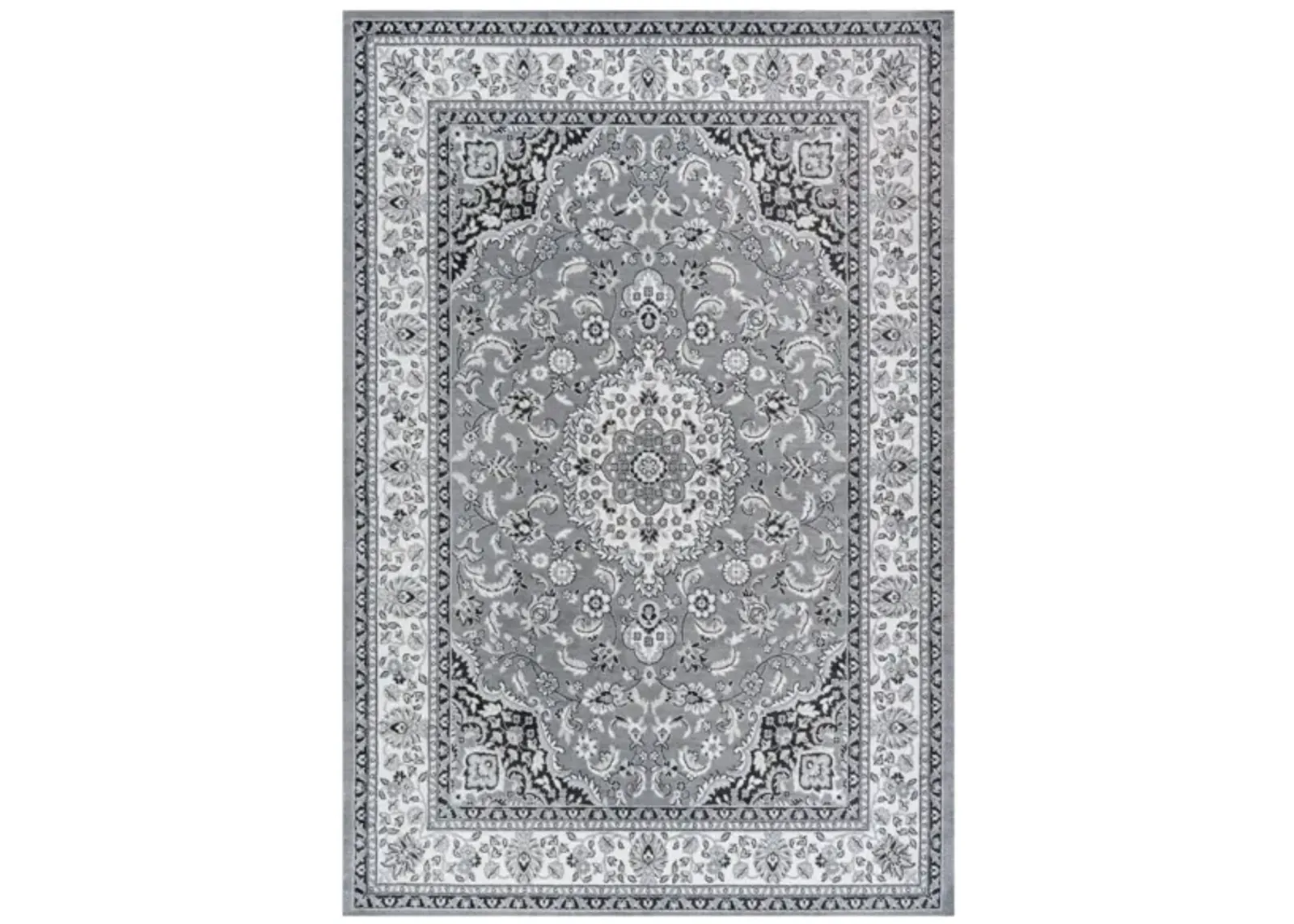 Palmette Modern Persian Floral Area Rug