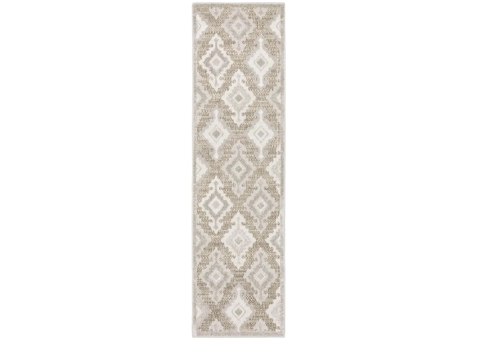 Tangier 2'3" x 7'6" Beige Rug