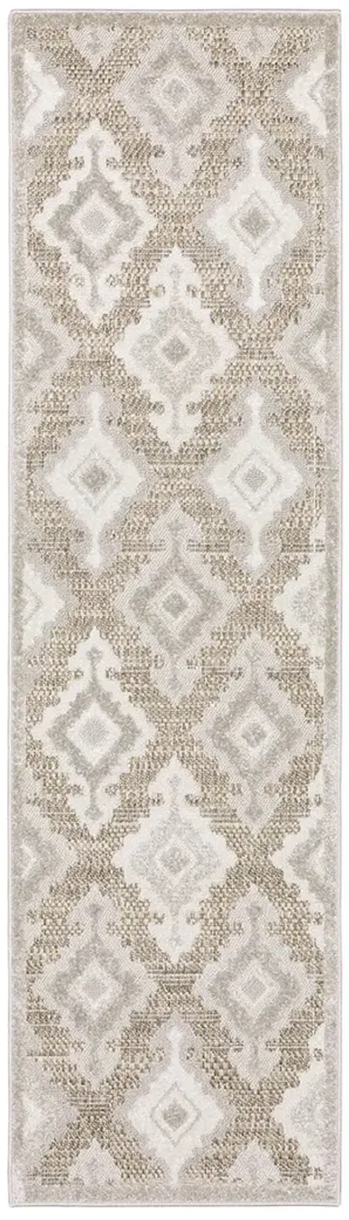 Tangier 2'3" x 7'6" Beige Rug