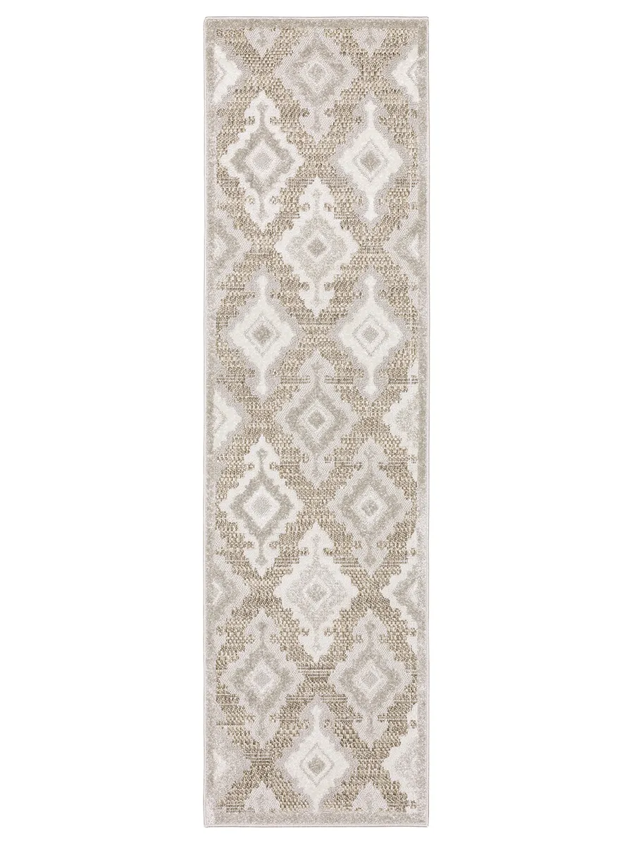 Tangier 2'3" x 7'6" Beige Rug