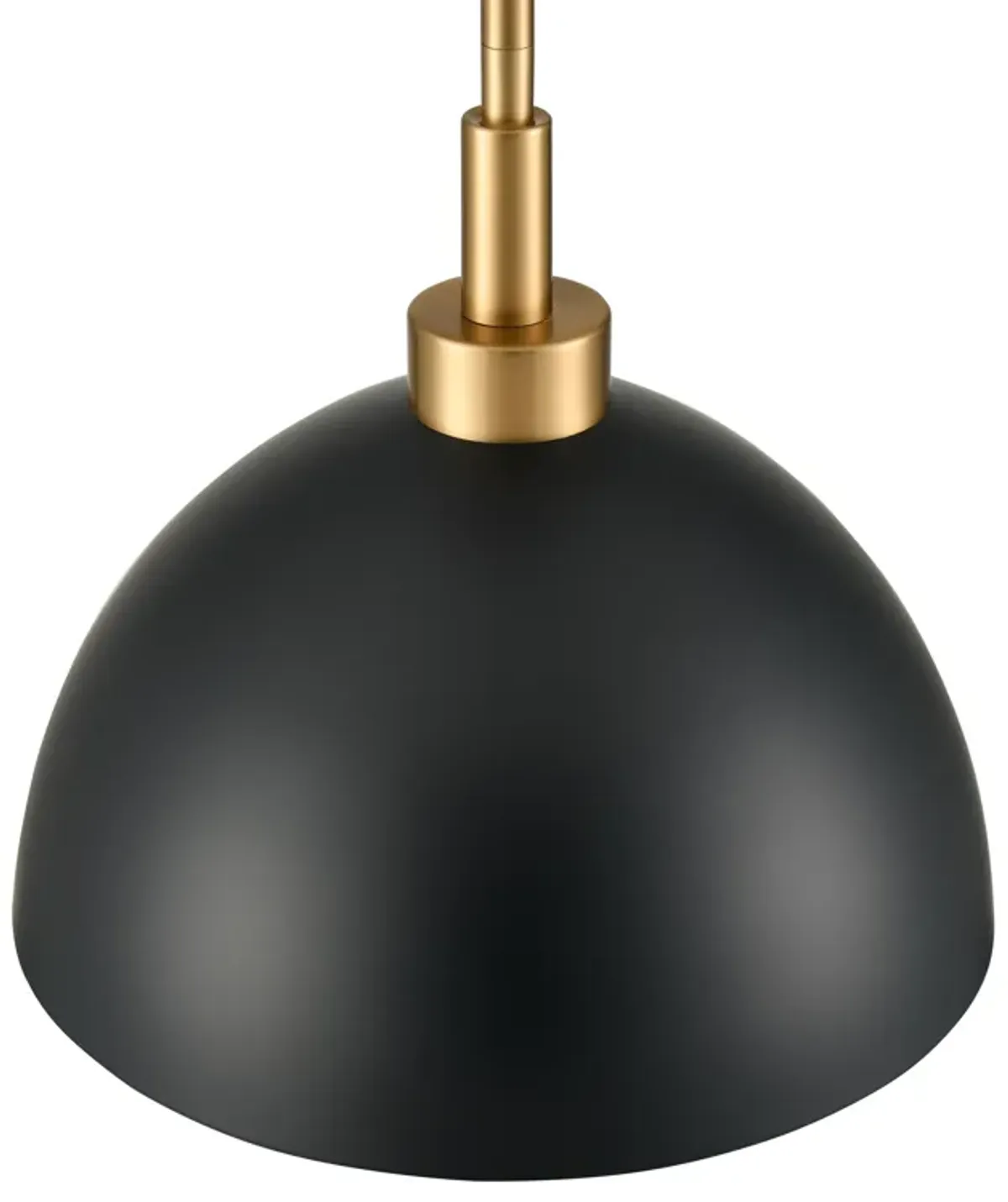 Pelham 10'' Wide 2-Light Black Pendant