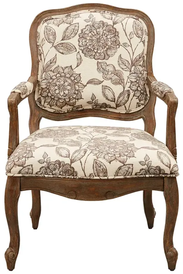 Streamdale Monroe Camel Back Exposed Wood Chair