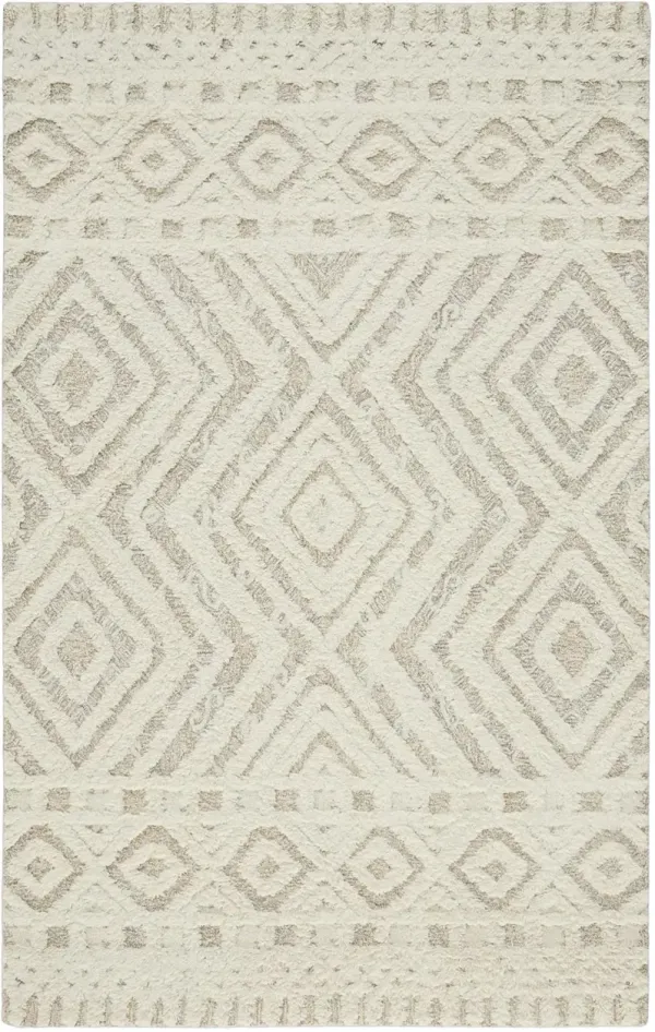 Anica 8010F Ivory/Tan 4' x 6' Rug
