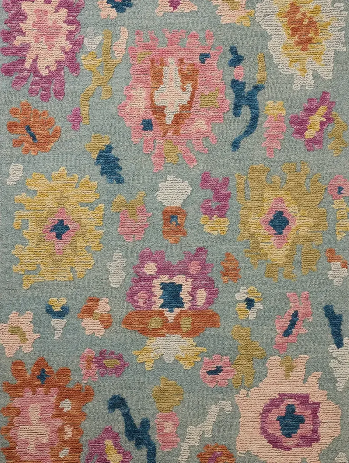 Tilly Spa/Multi 2'6" x 7'6" Runner Rug