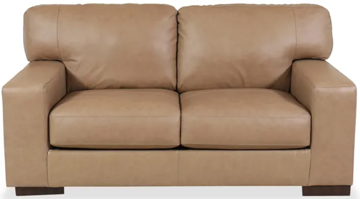 Lombardia Leather Loveseat