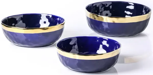 Stone Lain Florian Porcelain Serving Bowl Set 3 Piece