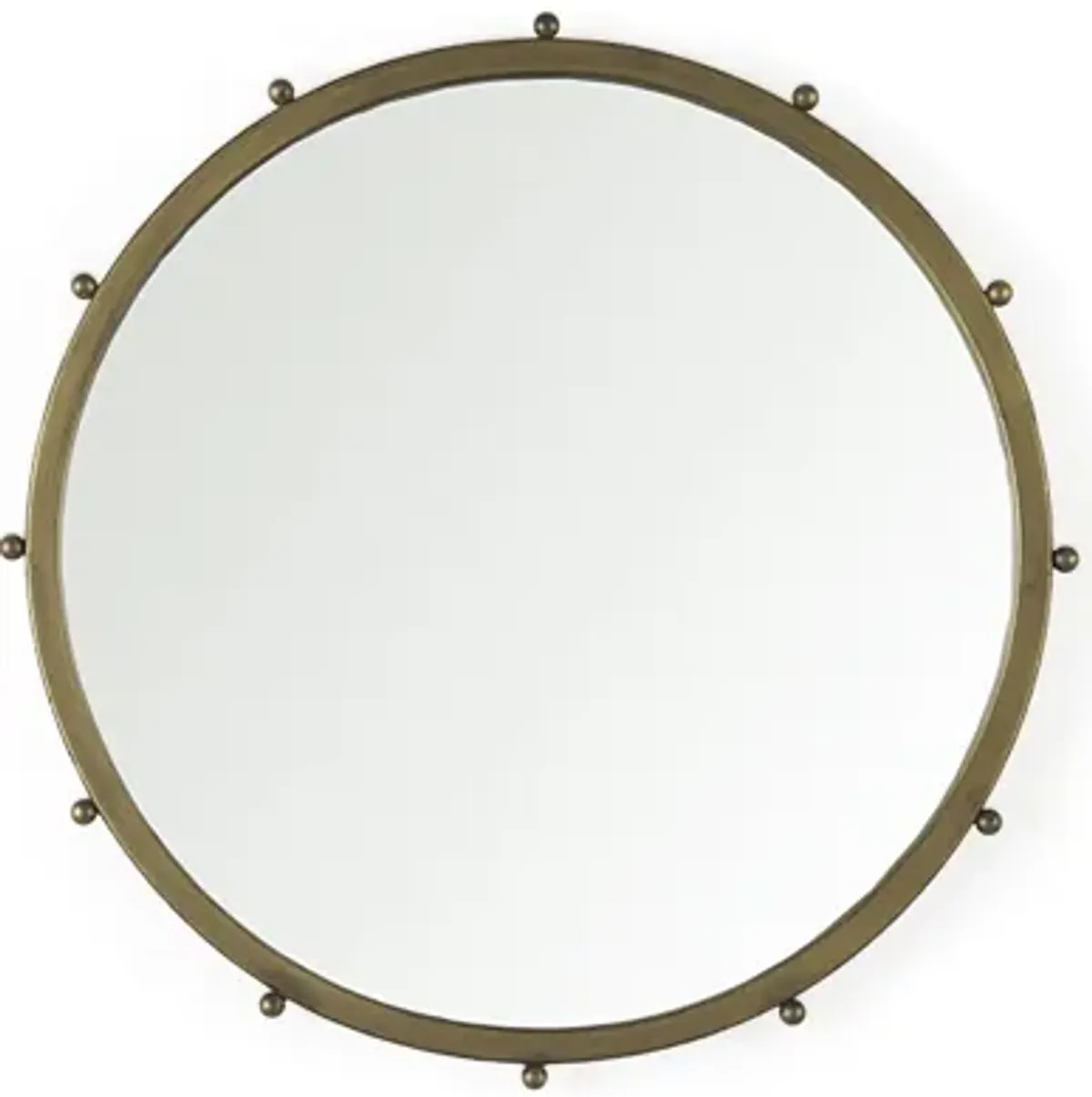 Elena Small Gold Wall Mirror