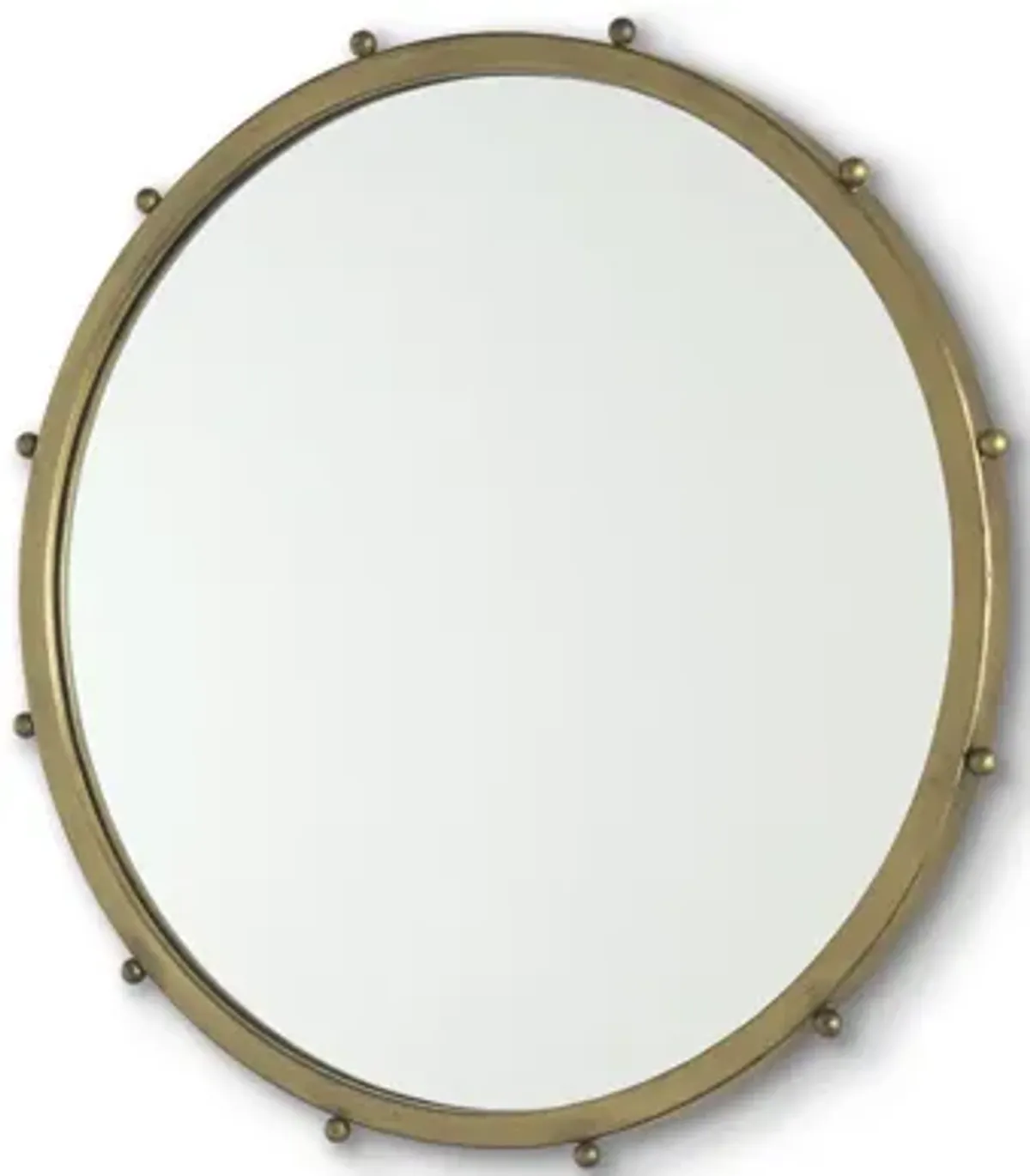 Elena Small Gold Wall Mirror