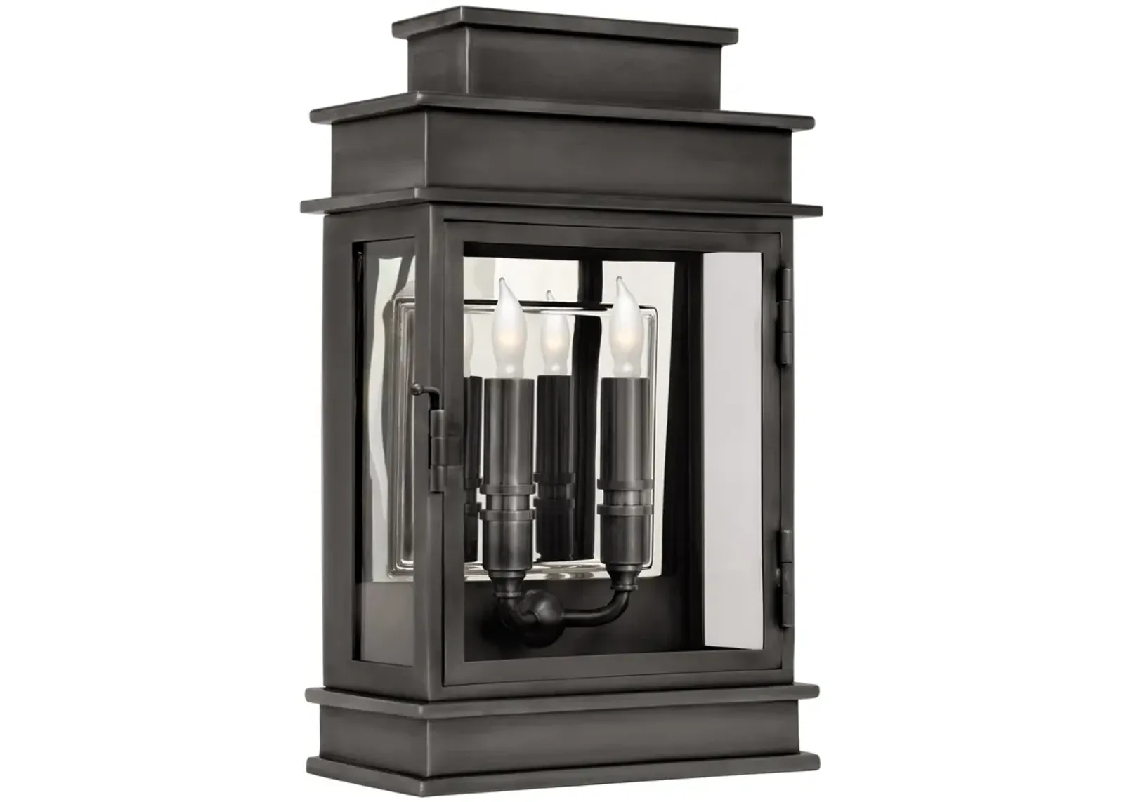 Linear Lantern Short in Bronze