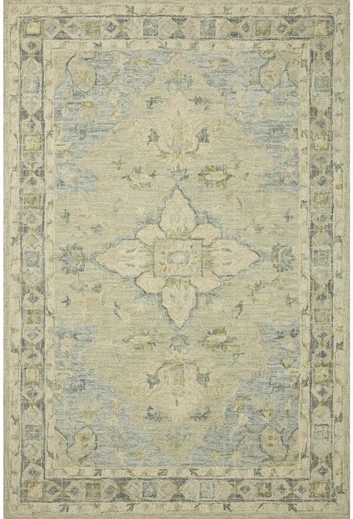 Julian JI07 Seafoam Green/Spa 5' x 7'6" Rug